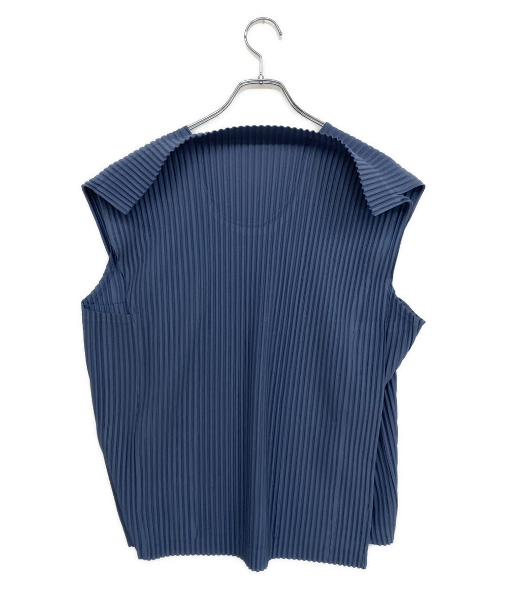 HOMME PLISSE ISSEY MIYAKE ベスト RECTANGLE TOP 24SS HP41JK280 メンズ SIZE 2 オム プリッセ イッセイミヤケ