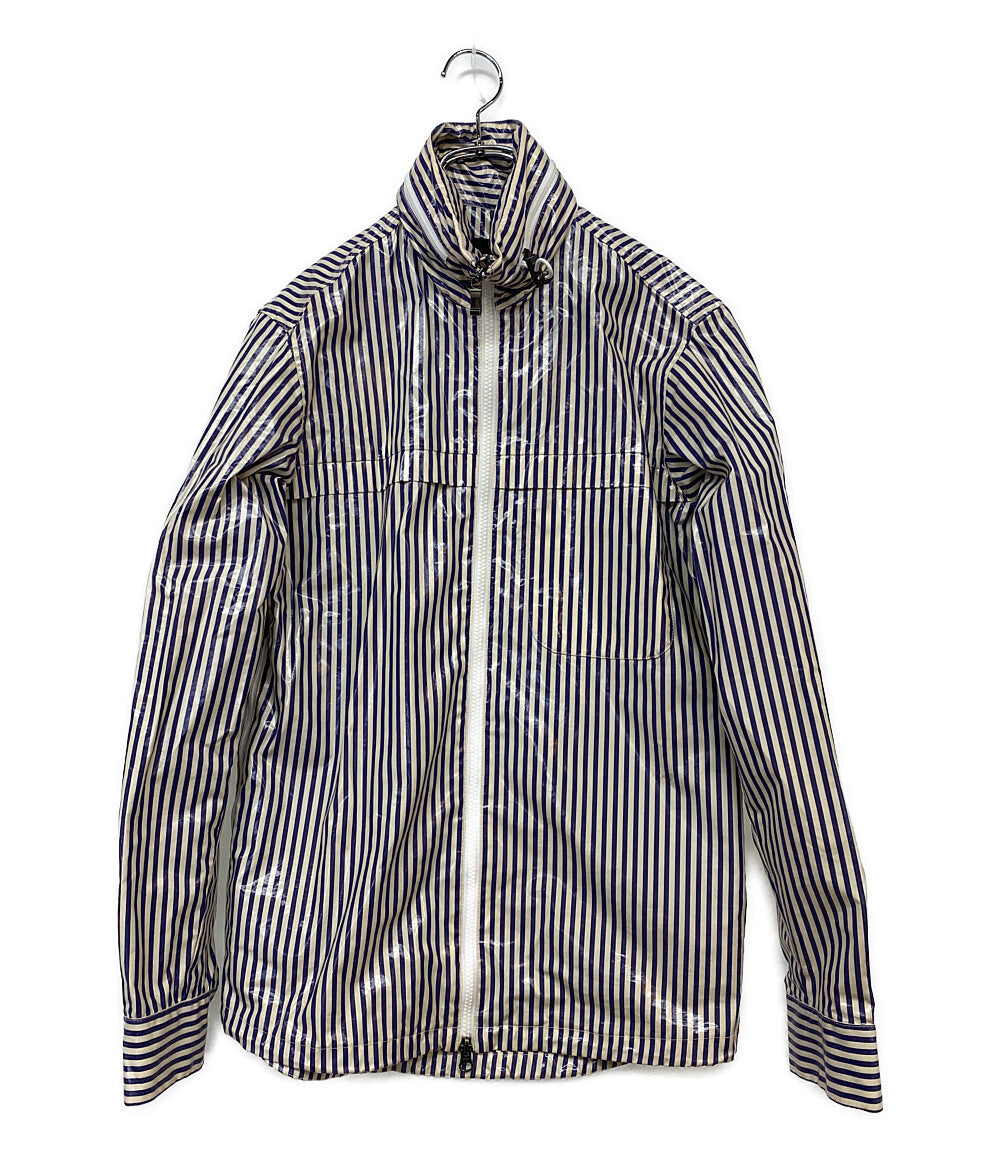 Z ZEGNA ジー・ゼニア ストライプコーティングジャケット メンズ SIZE S