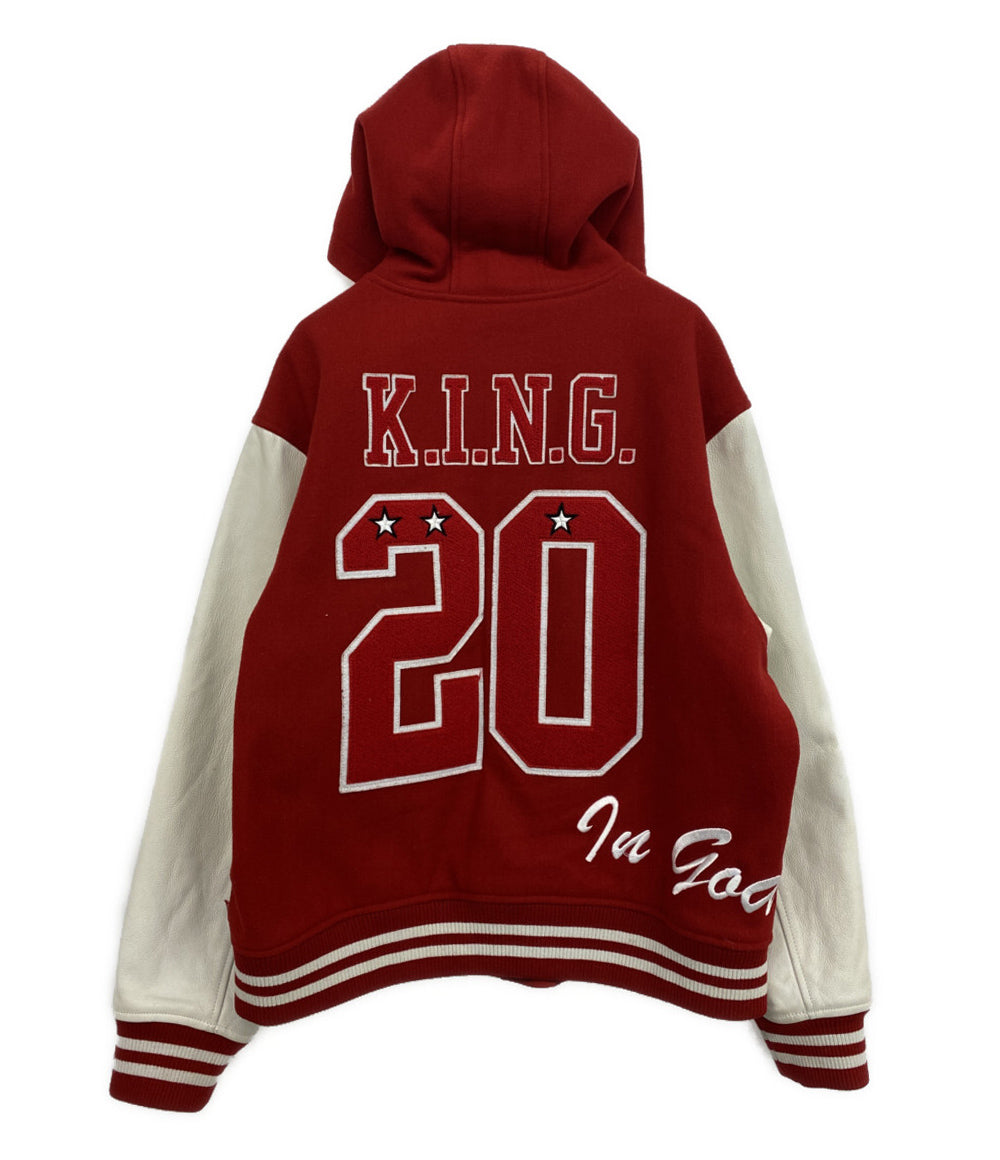 Supreme ジャケット king hooded varsity JKT フード 20FW メンズ SIZE L シュプリーム