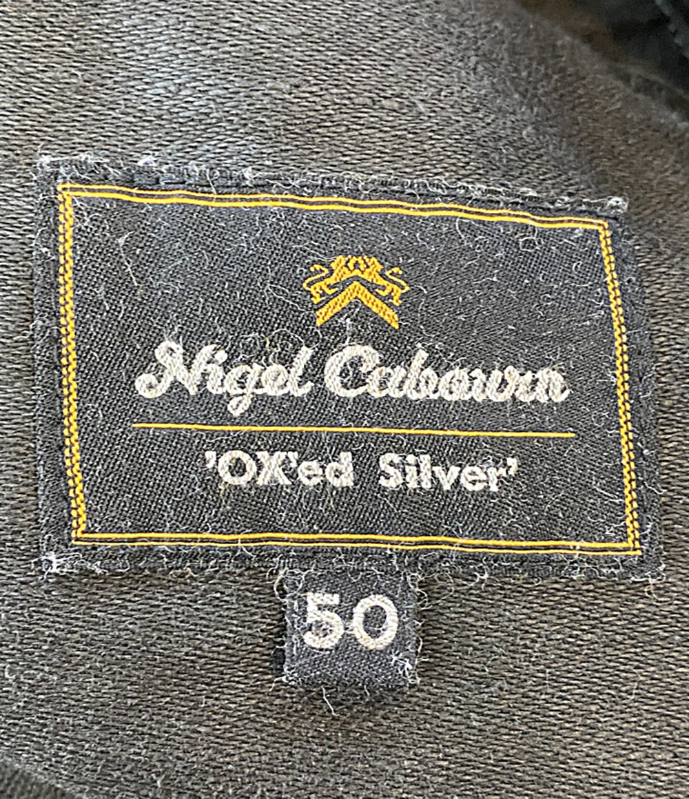 Nigel Cabourn OX’ed Silver カバーオール COAL MINER JACKET 25AW 8051-04-80920 メンズ SIZE 50 ナイジェルケーボン