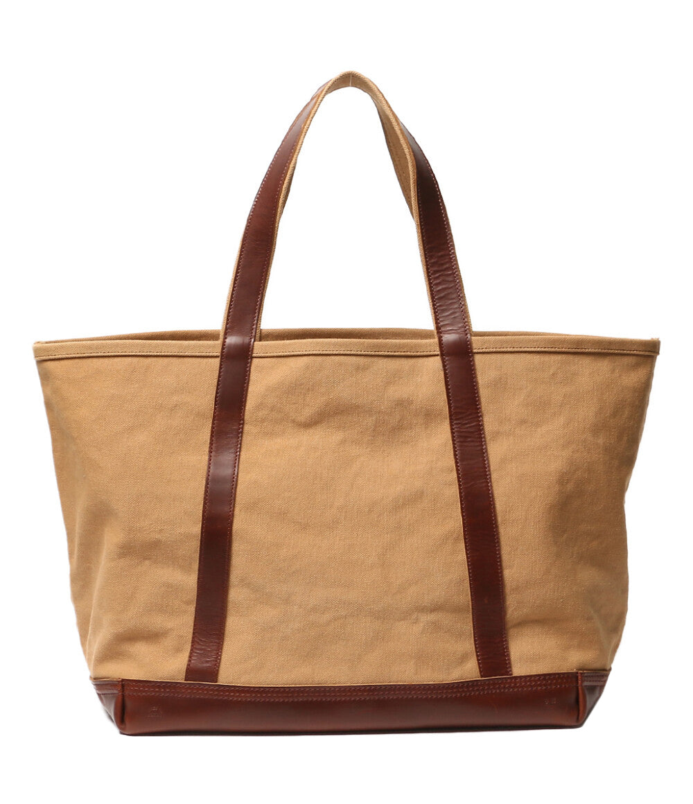 ARTS&CRAFTS アーツアンドクラフツ トートバッグ AGING CANVAS BASIC TOTE ライトブラウン メンズ