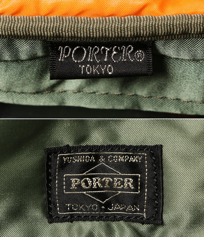 PORTER ボストンバッグ タンカー 2WAY カーキ メンズ ポーター