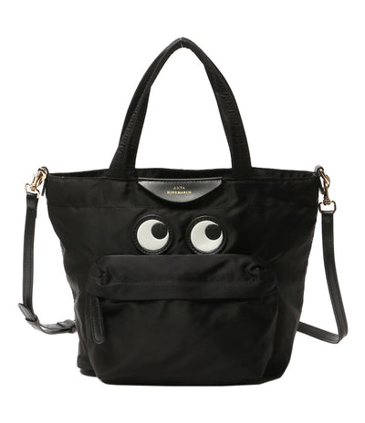 ANYA HINDMARCH ハンドバッグ eyes 2way ブラック レディース アニヤハインドマーチ