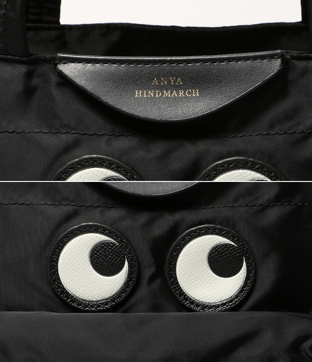 ANYA HINDMARCH ハンドバッグ eyes 2way ブラック レディース アニヤハインドマーチ