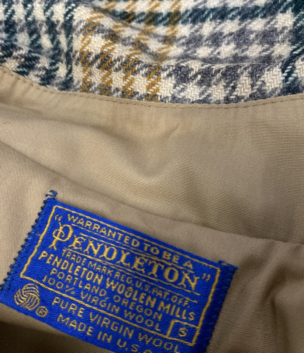 PENDLETON ジャケット チェック柄 メンズ SIZE S ペンドルトン