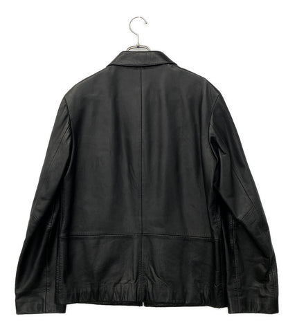 HUGO BOSS レザージャケット ブラック 羊革 メンズ SIZE S ヒューゴボス
