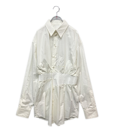 MM6 長袖シャツ ウエストテープブロードシャツ S52DT0045 レディース SIZE 40 エムエムシックス