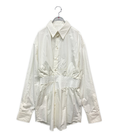 MM6 長袖シャツ ウエストテープブロードシャツ S52DT0045 レディース SIZE 40 エムエムシックス