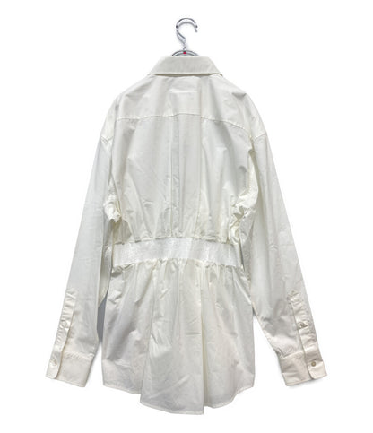 MM6 長袖シャツ ウエストテープブロードシャツ S52DT0045 レディース SIZE 40 エムエムシックス