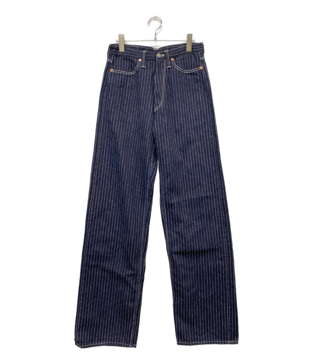 美品 THE FLAT HEAD ウォバッシュワイドストレートパンツ F-WP703 メンズ SIZE 30 ザフラットヘッド