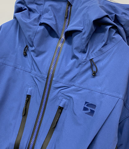 美品 finetrack ファイントラック エバーブレスアクロジャケット ブルー メンズ SIZE L