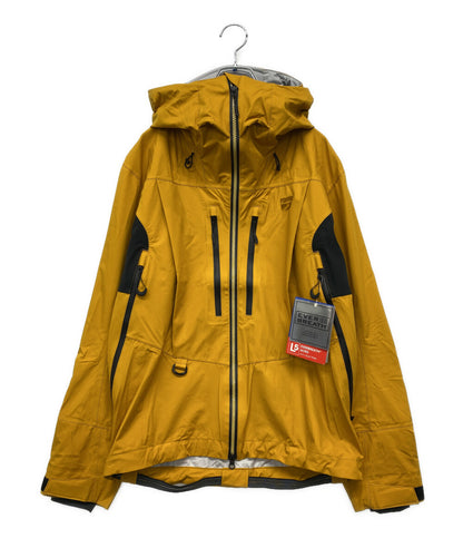 美品 finetrack ファイントラック エバーブレスアクロジャケット イエロー メンズ SIZE M