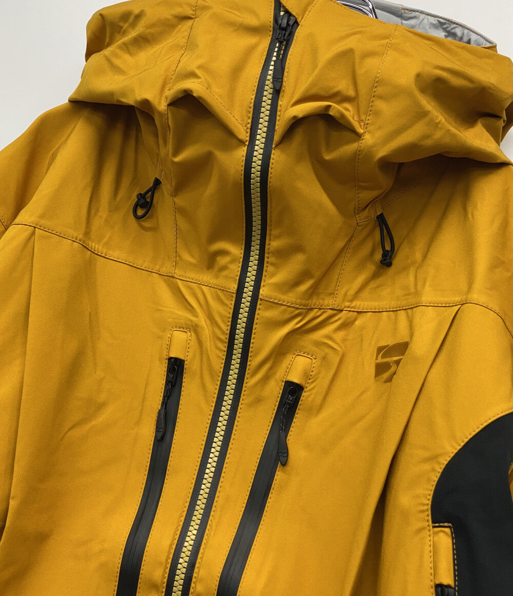美品 finetrack ファイントラック エバーブレスアクロジャケット イエロー メンズ SIZE M