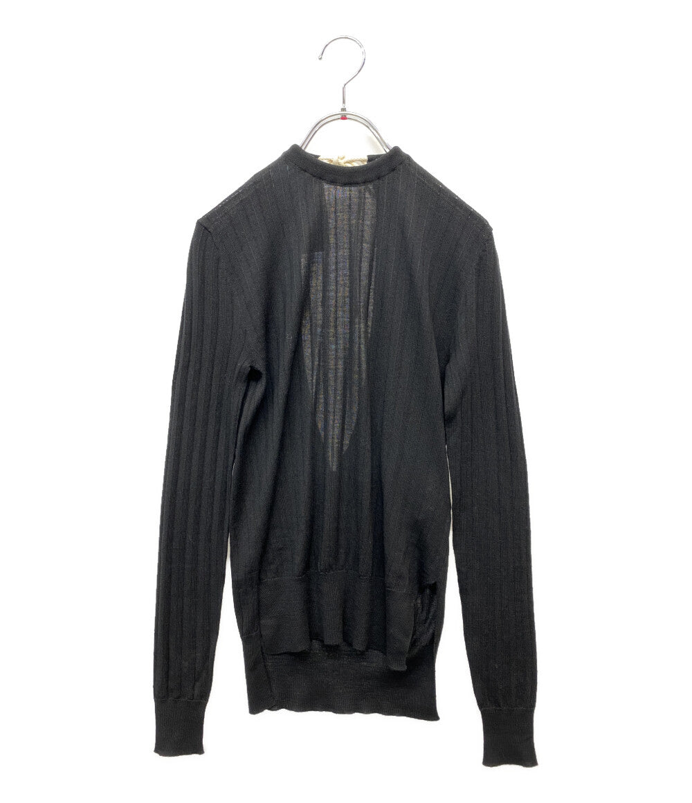 PLAN C ニット ウール ブラック 41.MGCMF01K01FW003 レディース SIZE 34 プラン シー