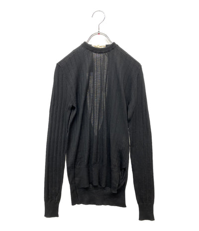 PLAN C ニット ウール ブラック 41.MGCMF01K01FW003 レディース SIZE 34 プラン シー