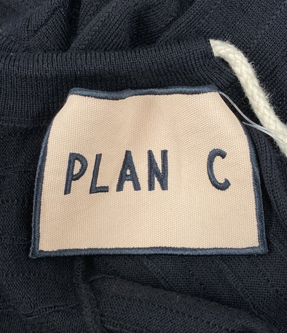 PLAN C ニット ウール ブラック 41.MGCMF01K01FW003 レディース SIZE 34 プラン シー