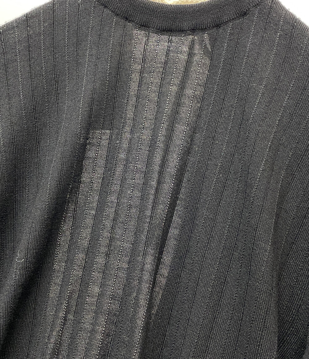 PLAN C ニット ウール ブラック 41.MGCMF01K01FW003 レディース SIZE 34 プラン シー