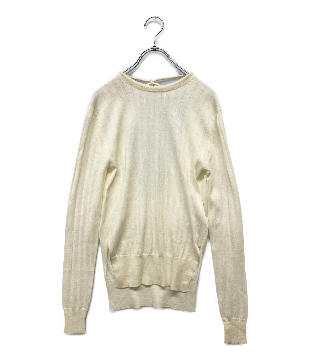 PLAN C ニット ウール ホワイト 41.MGCMF01K01FW003 レディース SIZE 34 プラン シー
