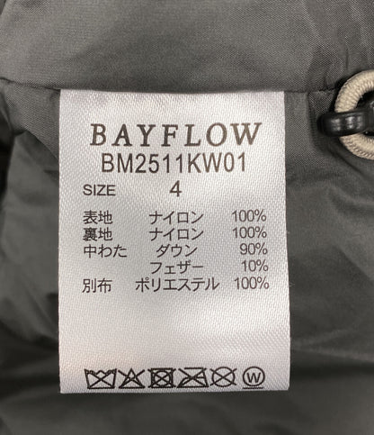 美品 NANGA × BAYFLOW ベイフロー ダウンジャケット BM2511KW01 メンズ SIZE 4 ナンガ