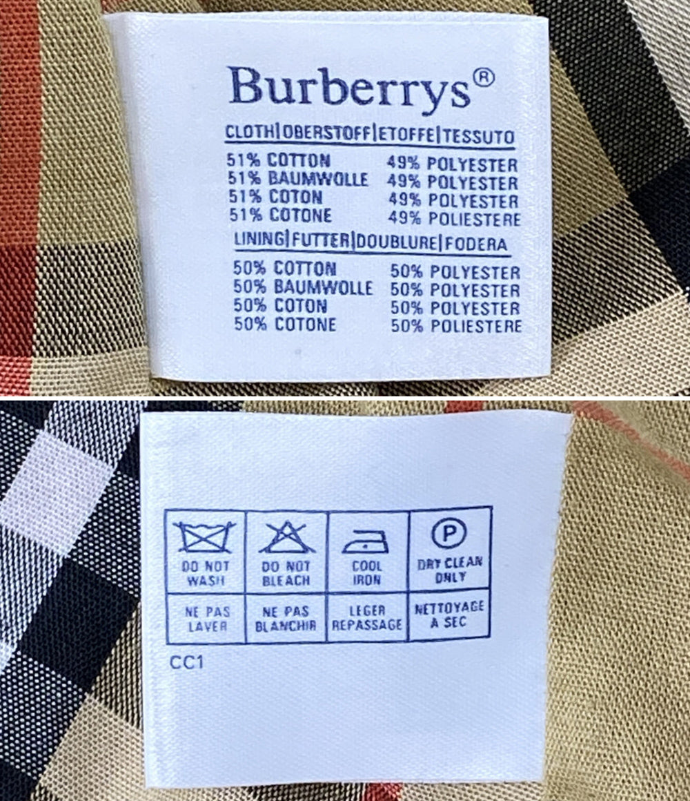 Burberrys トレンチコート 赤 裏地ノバチェック キッズ SIZE 134CMS バーバリーズ