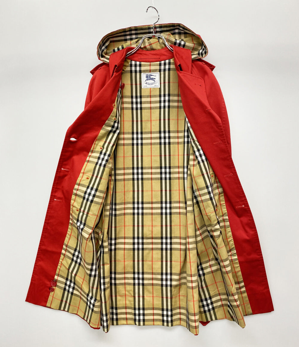 Burberrys トレンチコート 赤 裏地ノバチェック キッズ SIZE 134CMS バーバリーズ