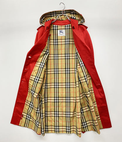 Burberrys トレンチコート 赤 裏地ノバチェック キッズ SIZE 134CMS バーバリーズ