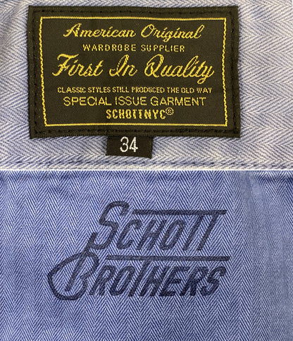 SCHOTT ワイドパンツ 782-6110002 メンズ SIZE 34 ショット