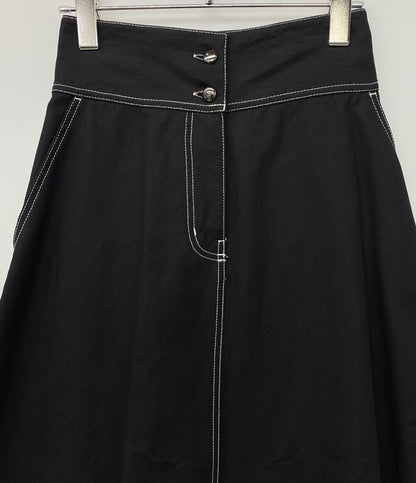 MAX MARA スカート Aライン ブラック レディース SIZE 40 マックスマーラ