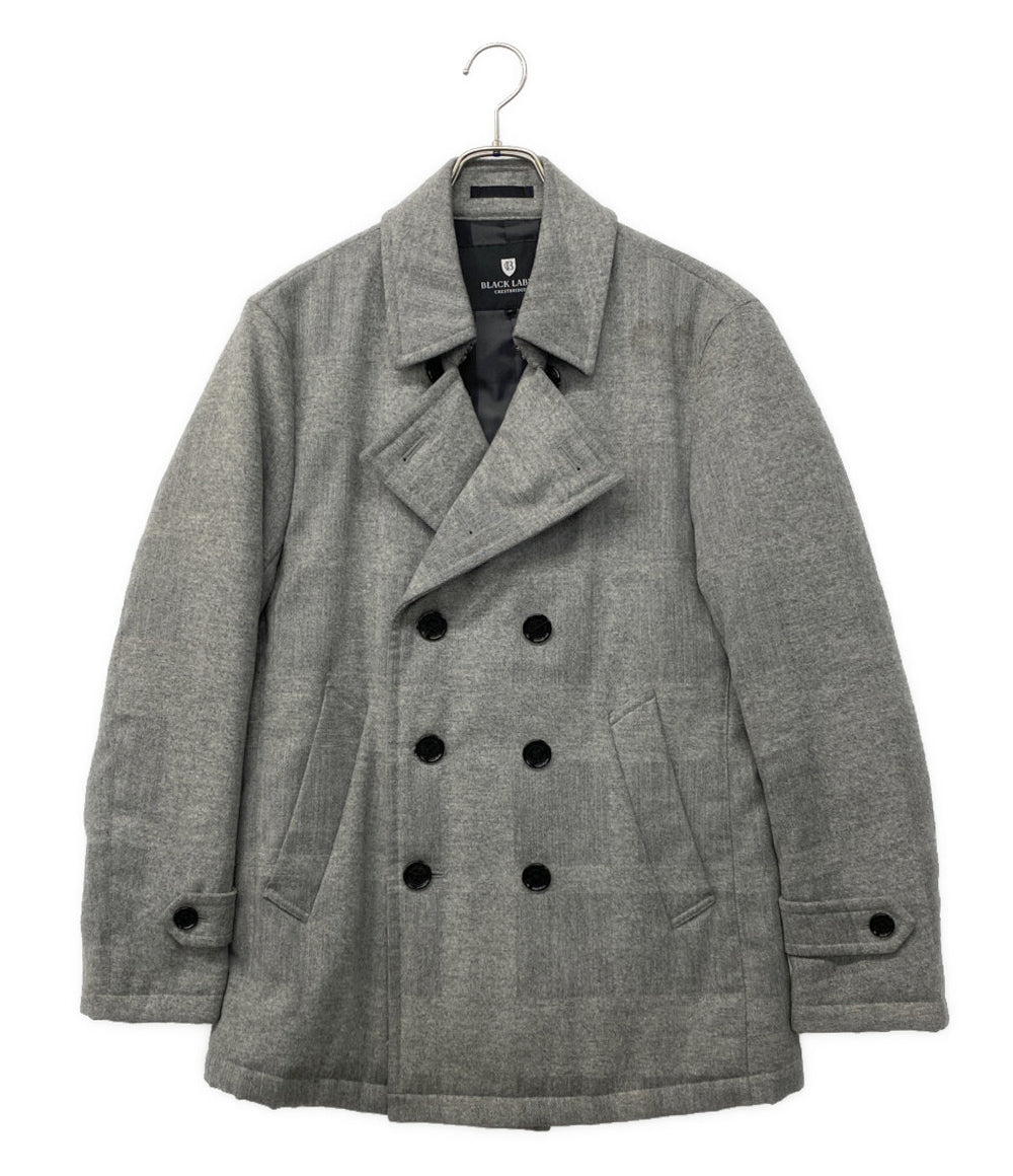 BLACK LABEL CRESTBRIDGE ピーコート THINDOWN シャド 51F15-790-06 メンズ SIZE M ブラックレーベルクレストブリッジ