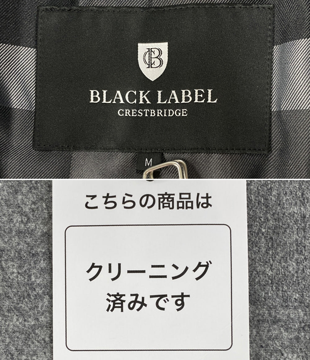 BLACK LABEL CRESTBRIDGE ピーコート THINDOWN シャド 51F15-790-06 メンズ SIZE M ブラックレーベルクレストブリッジ