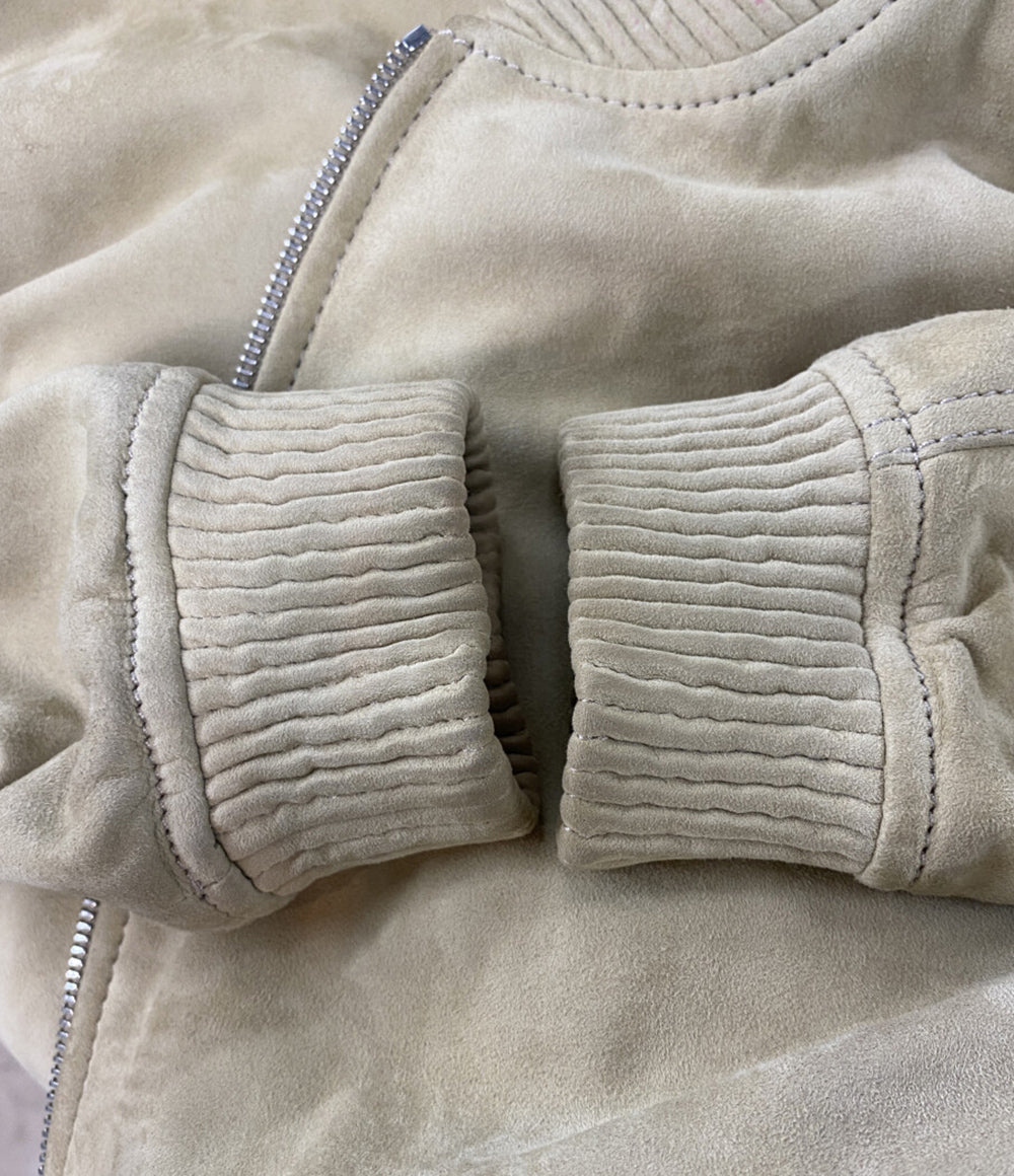 Yves Salomon ブルゾン スエード レディース SIZE 36 イヴサロモン