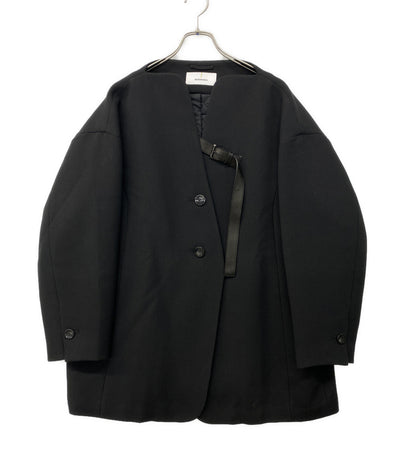 AKIRANAKA ノーカラージャケットSesilia front belt レディース SIZE 1 アキラナカ