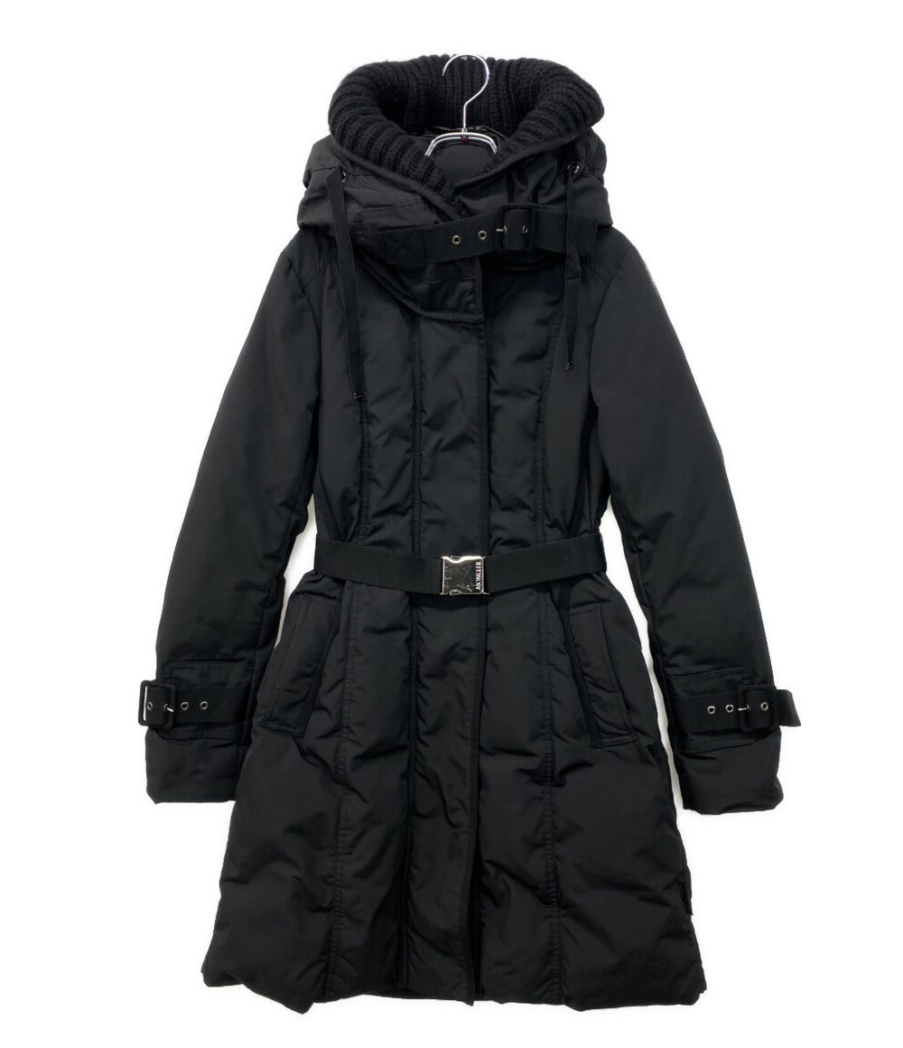 MONCLER ダウンコート chacal giubbotto ブラック レディース SIZE 1 モンクレール