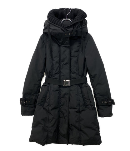 MONCLER ダウンコート chacal giubbotto ブラック レディース SIZE 1 モンクレール
