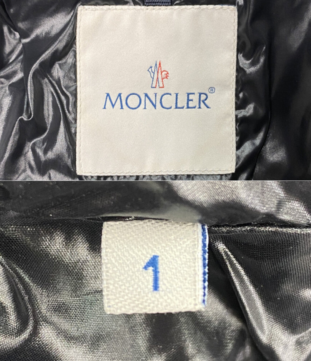 MONCLER ダウンコート chacal giubbotto ブラック レディース SIZE 1 モンクレール