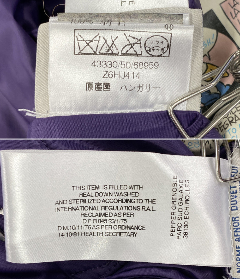 MONCLER ダウンベスト パープル メンズ SIZE 1 モンクレール