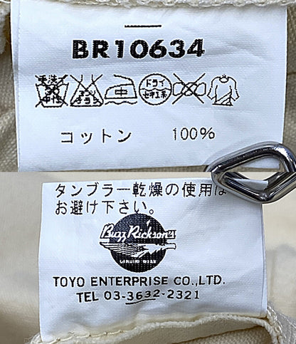 BUZZ RICKSON'S 長袖シャツジャケット ベージュ フライングタイガー BR10634 メンズ SIZE 38 バズリクソンズ