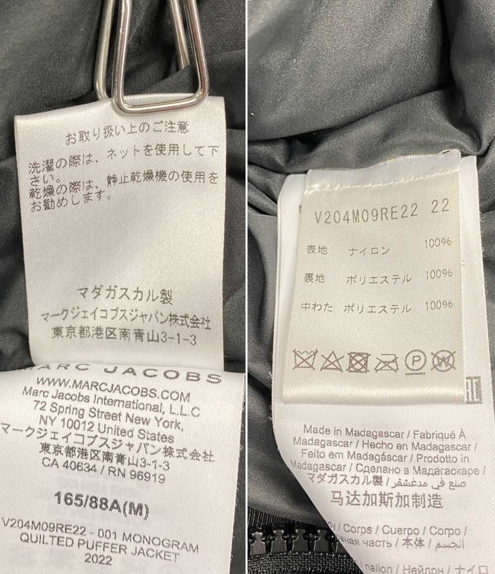 MARC JACOBS 中綿ジャケット V204M09RE22 ブラック レディース SIZE M マークジェイコブス