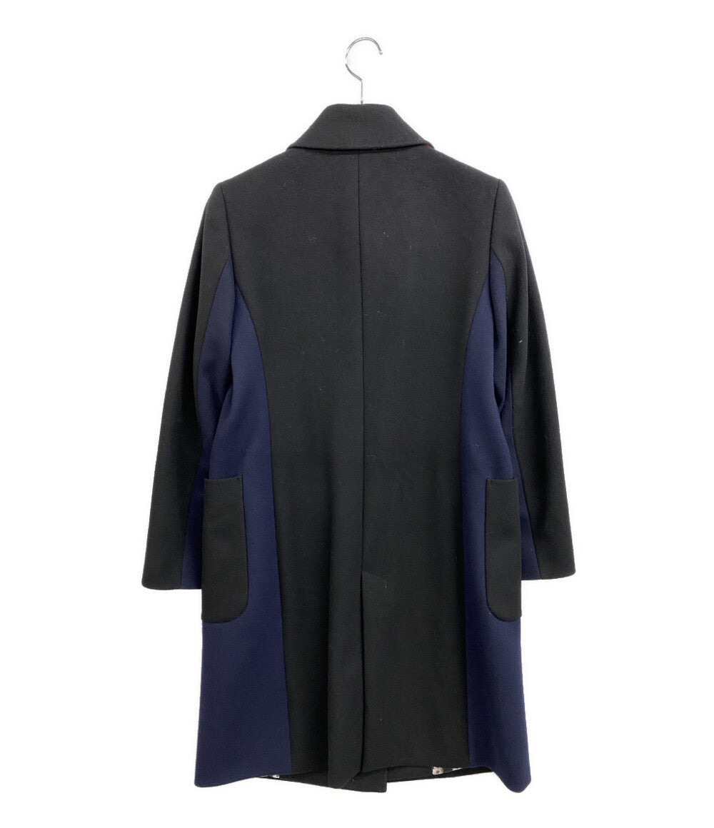 美品 PAUL SMITH コート BLK レディース SIZE 40 ポールスミス