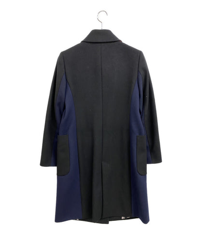 美品 PAUL SMITH コート BLK レディース SIZE 40 ポールスミス