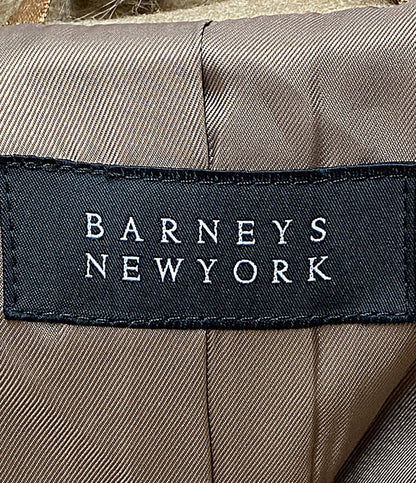 BARNEYS NEW YORK バーニーズニューヨーク コート CAMEL カシミヤ ブルーフォックス 2138153 レディース SIZE 36
