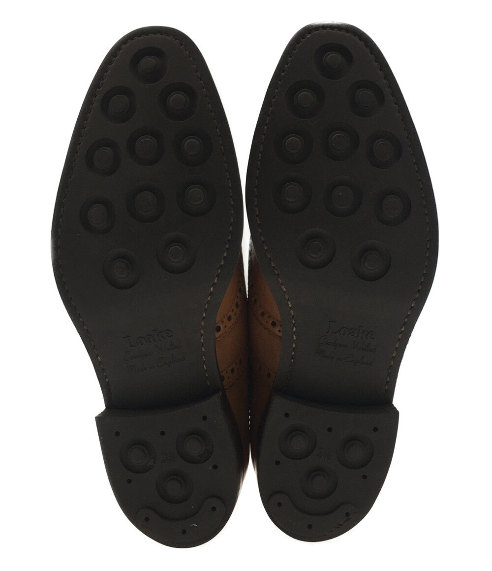 Loake ドレスシューズ ウィングチップ ブラウン メンズ SIZE 7 ローク