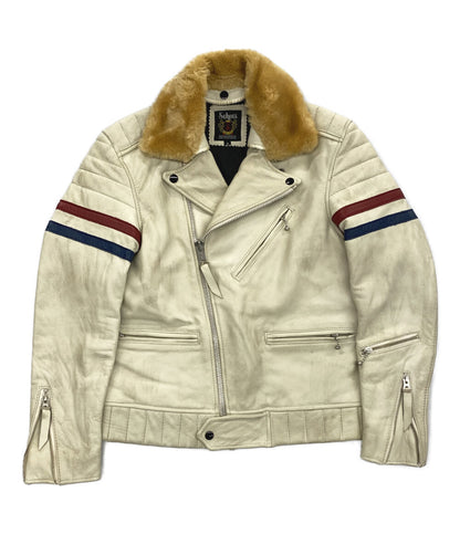 ショット ライダースジャケット USED加工 ダブル 3101020 メンズ SIZE M SCHOTT