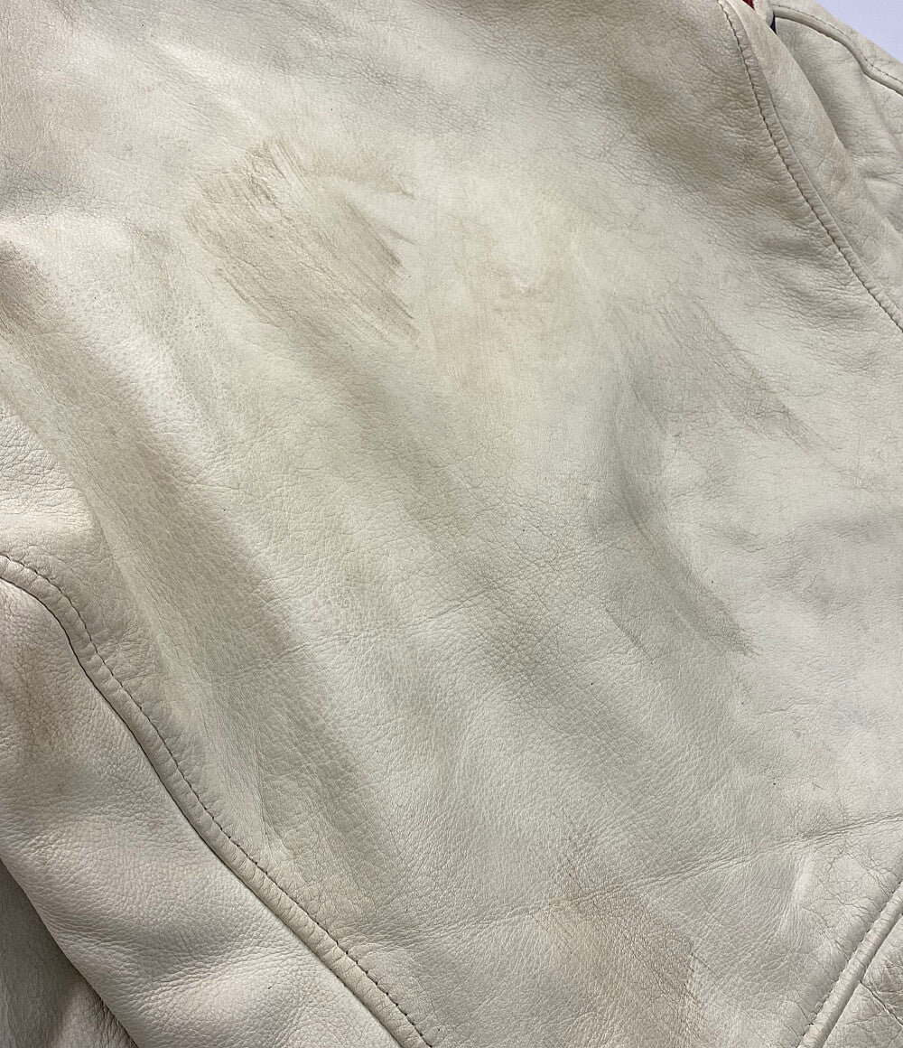ショット ライダースジャケット USED加工 ダブル 3101020 メンズ SIZE M SCHOTT