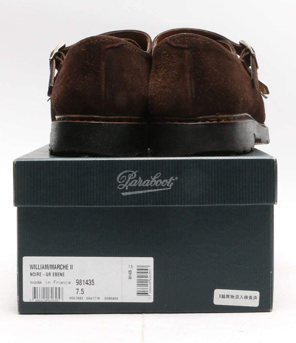 PARABOOT ドレスシューズ WILLIAM スウェード 981435 メンズ SIZE 7.5 パラブーツ