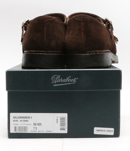 PARABOOT ドレスシューズ WILLIAM スウェード 981435 メンズ SIZE 7.5 パラブーツ