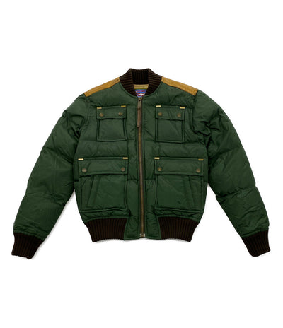 DSQUARED2 ダウンジャケット レザー切り替え メンズ SIZE 44 ディースクエアード