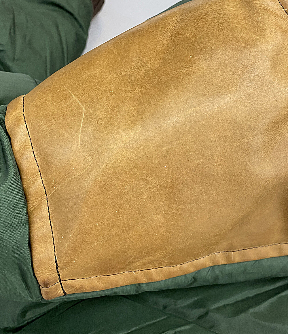 DSQUARED2 ダウンジャケット レザー切り替え メンズ SIZE 44 ディースクエアード