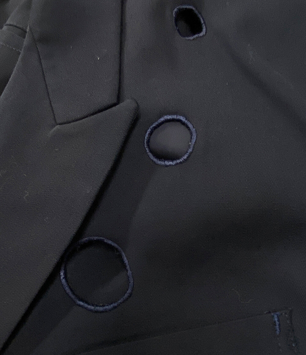 ヨウジヤマモトプールオム  テーラードジャケット ウールギャバ カットワークジャケット 91AW     メンズ SIZE S  YOHJI YAMAMOTO POUR HOMME