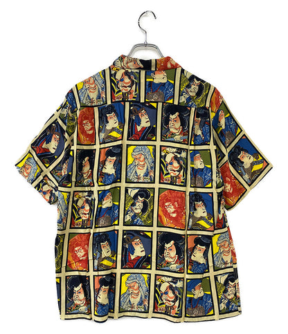 東洋エンタープライズ 半袖シャツ レーヨン 和柄 歌舞伎町 メンズ SIZE M